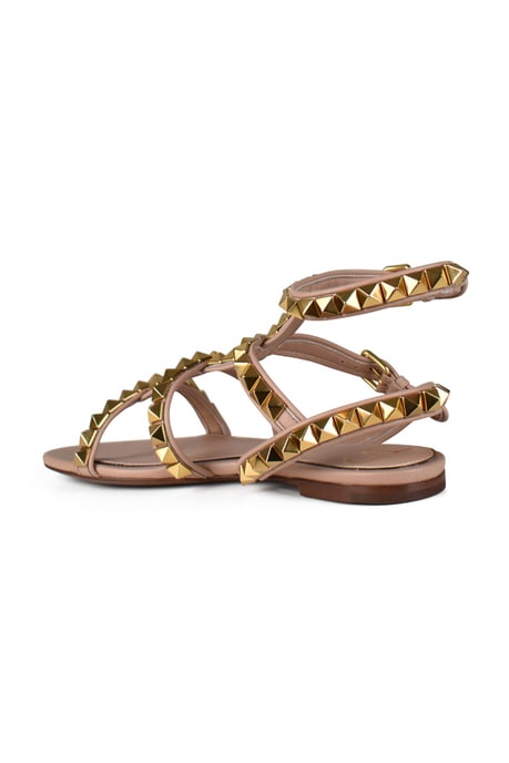 Valentino Garavani Sandalias Rockstud Rosa - Image 4