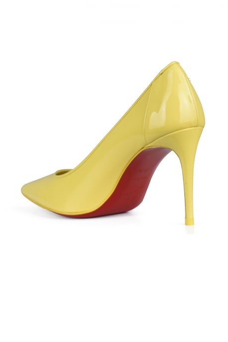 Christian Louboutin Zapatos de tacón Sporty Kate 85 Amarillo - Image 4