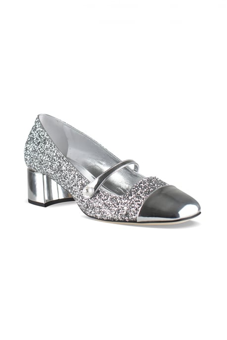 Jimmy Choo Zapatos de tacón Elisa 45 Plateado - Image 2