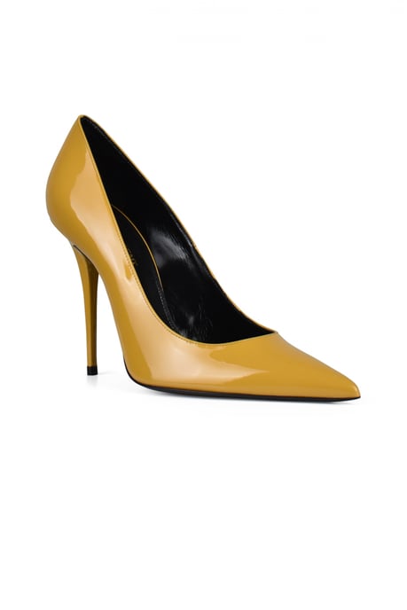 Saint Laurent Zapatos de tacón Instinct 100 Amarillo - Image 2