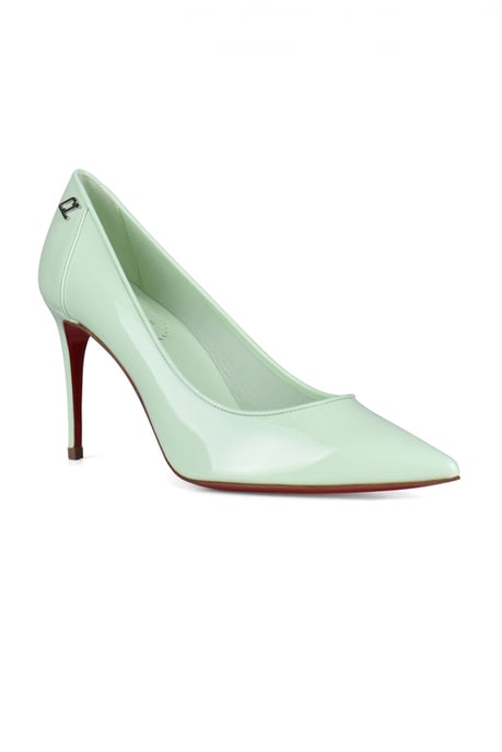 Christian Louboutin Zapatos de tacón Sporty Kate 85 Verde - Image 3
