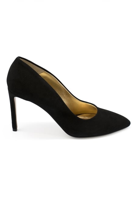 Walter Steiger Zapatos de tacón de ante Negro - Image 1