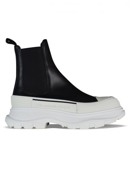 Alexander McQueen Botas Tread Slick Negro - Image 1