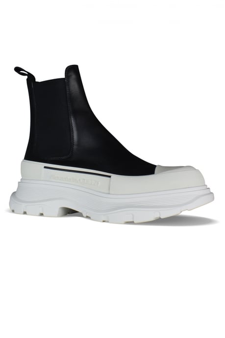 Alexander McQueen Botas Tread Slick Negro - Image 3