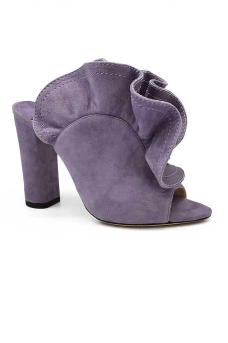 Jimmy Choo Mules Haile 100 Púrpura - Image 3
