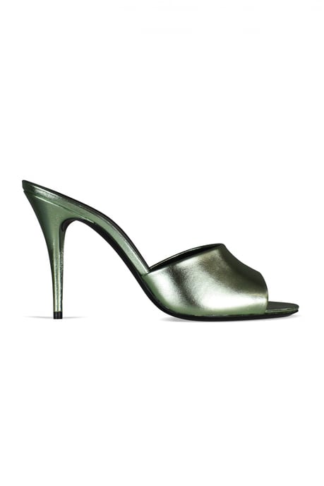 Saint Laurent LA 16 Mules Verde - Image 1