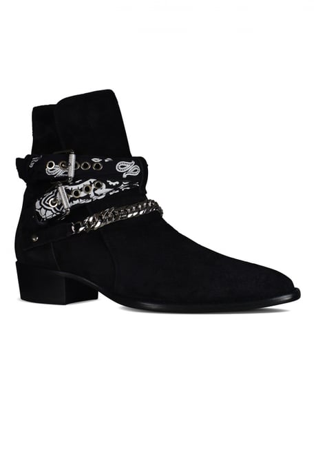 AMIRI Botas Bandana Buckle Negro - Image 2