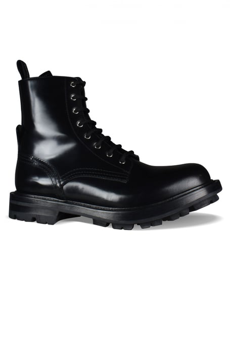 Alexander McQueen Botas Wander Negro - Image 2