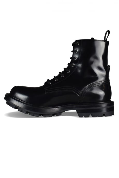 Alexander McQueen Botas Wander Negro - Image 3