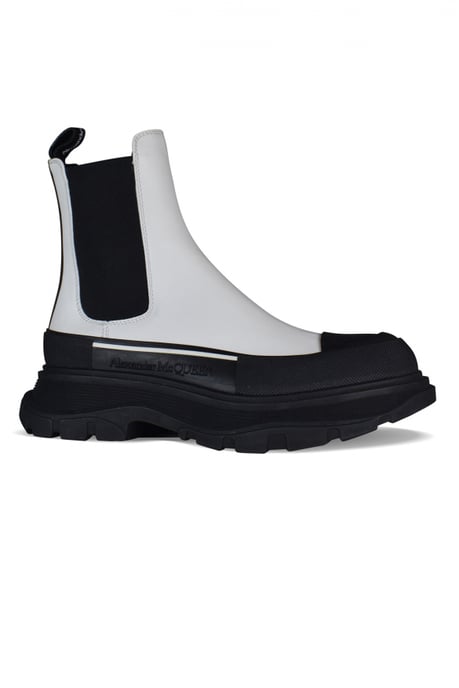Alexander McQueen Botas Tread Slick Blanco - Image 3