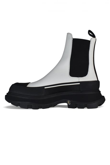 Alexander McQueen Botas Tread Slick Blanco - Image 4