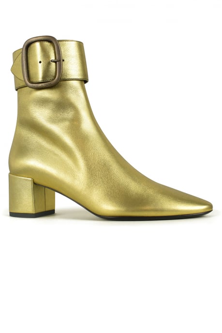 Saint Laurent Botines Joplin 50 Oro - Image 3