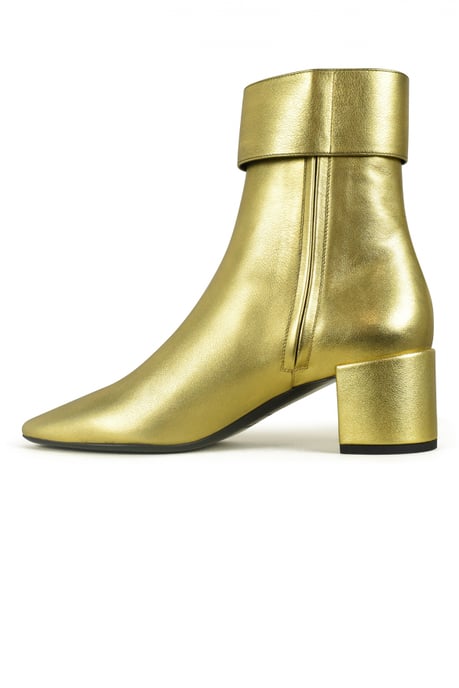 Saint Laurent Botines Joplin 50 Oro - Image 4