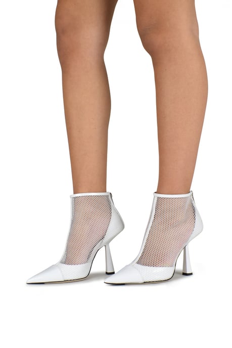 Jimmy Choo Botines Kix 100 Blanco - Image 2