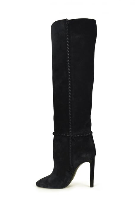 Saint Laurent Botas Mica Negro - Image 4