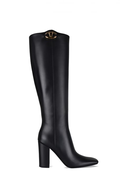 Valentino Garavani Botas VLogo Negro - Image 1
