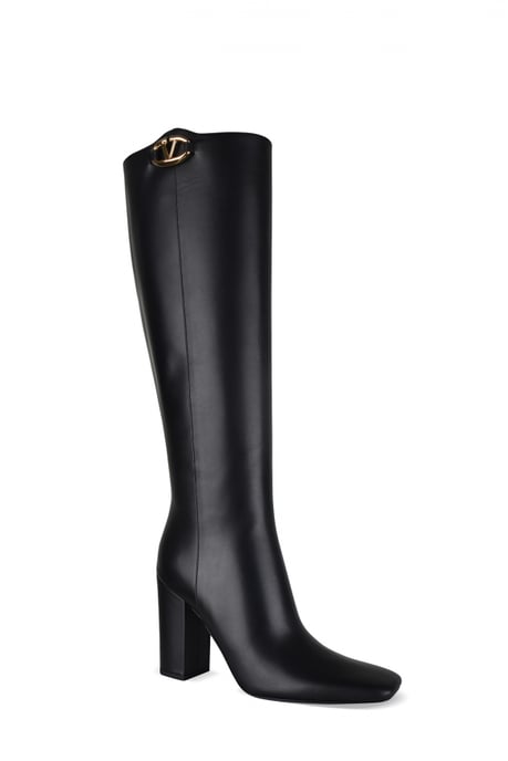 Valentino Garavani Botas VLogo Negro - Image 2