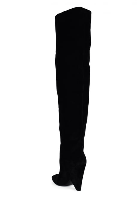 Saint Laurent Botas Niki Negro - Image 4