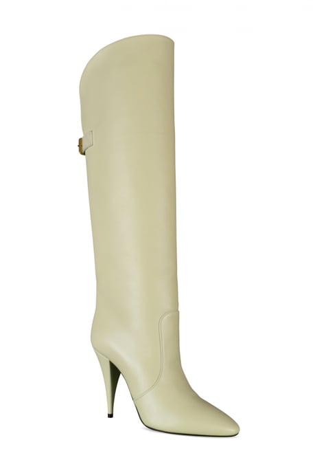 Saint Laurent Botas Harper Beige - Image 4