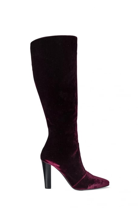 Saint Laurent Botas Lily Burdeos - Image 2