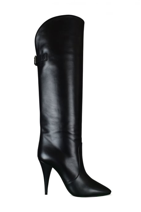 Saint Laurent Botas Harper Negro - Image 1