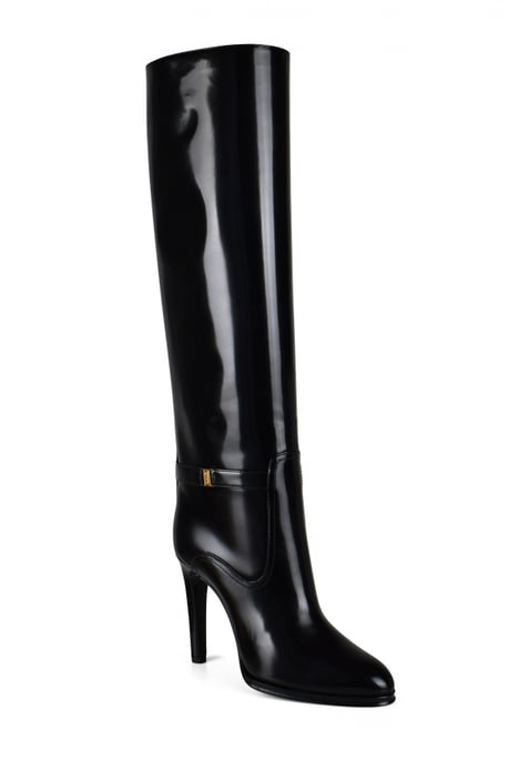 Saint Laurent Botas Diane Negro - Image 3