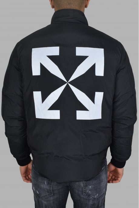 Off-White Cazadora acolchada Off-White Negro - Image 4