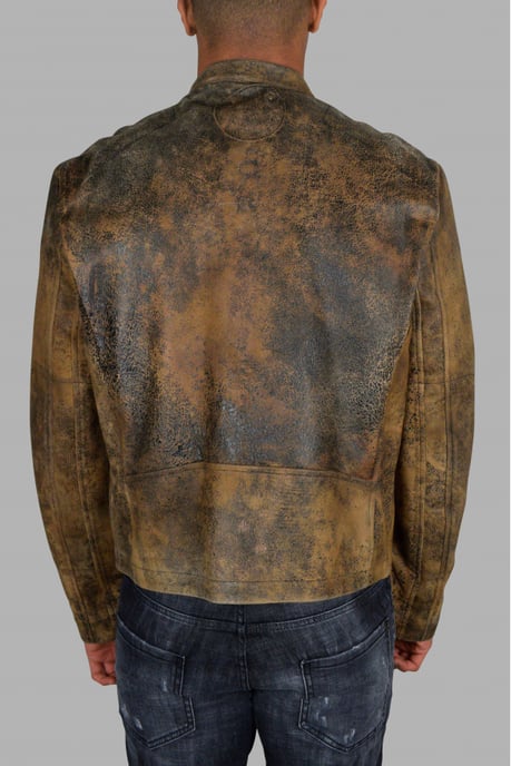 Golden Goose Deluxe Brand Chaqueta de cuero Marrón - Image 5