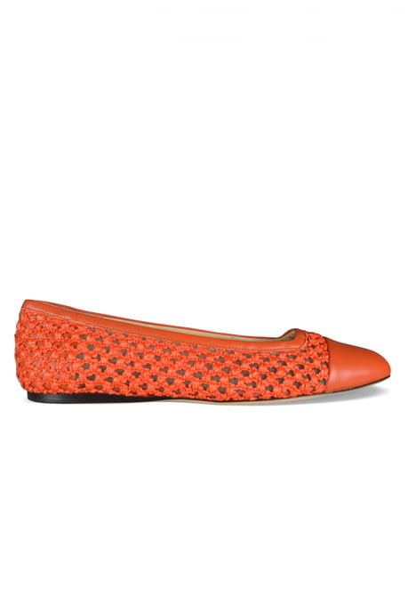 Jimmy Choo Bailarinas WATSON Naranja - Image 1