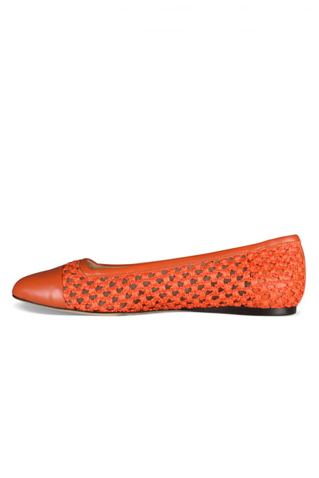 Jimmy Choo Bailarinas WATSON Naranja - Image 4