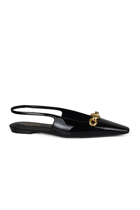 Saint Laurent Bailarinas Blade Negro - Image 2