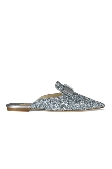 Jimmy Choo Mulas Jimmy Choo Plateado - Image 1