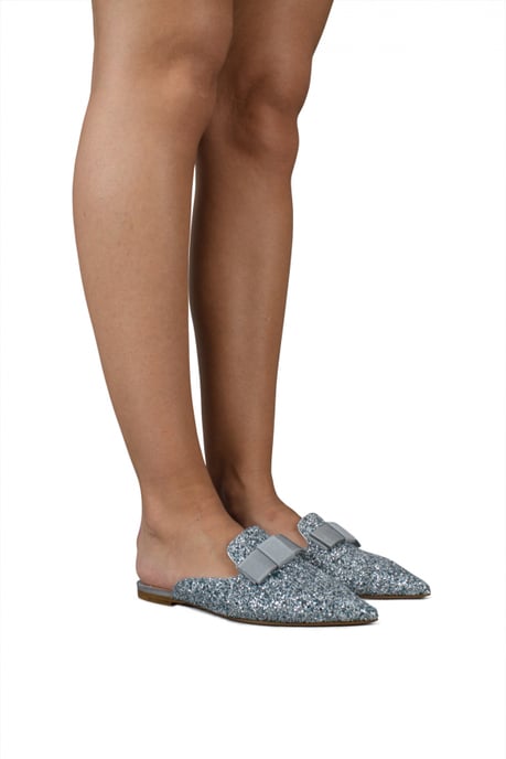 Jimmy Choo Mulas Jimmy Choo Plateado - Image 3