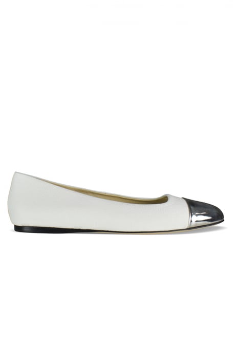 Jimmy Choo Bailarinas WATSON Blanco - Image 1
