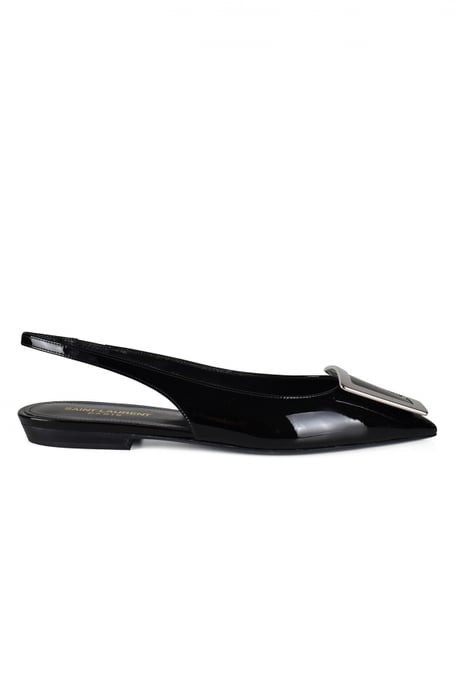 Saint Laurent Bailarinas Maxine Negro - Image 1