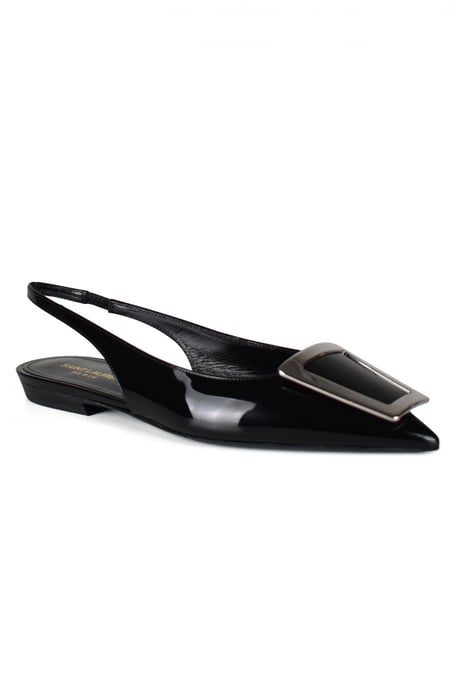 Saint Laurent Bailarinas Maxine Negro - Image 3