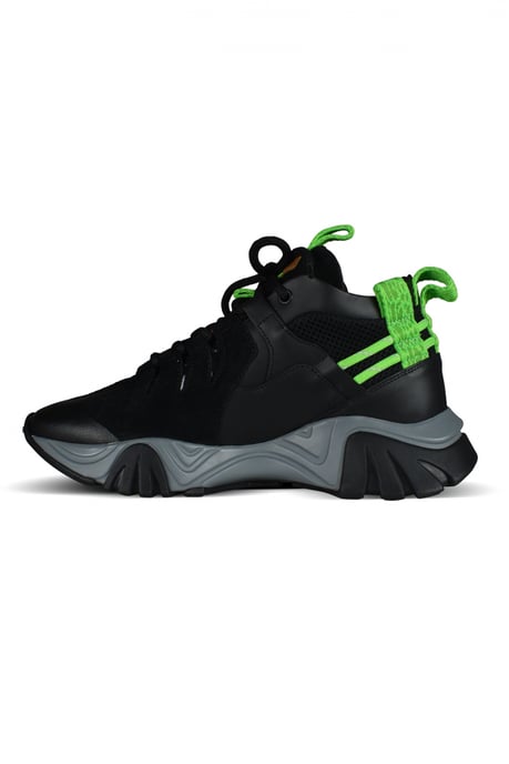 Versace Sneakers Squalo Negro - Image 3