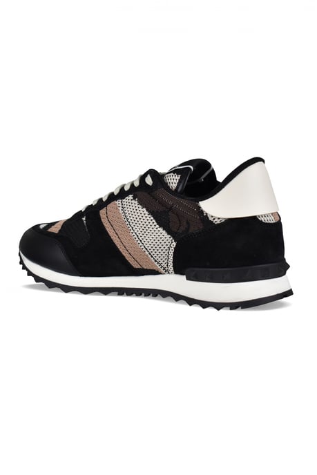 Valentino Garavani Sneakers Rockrunner Negro - Image 3