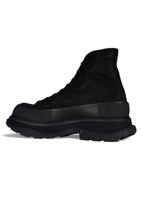 Alexander McQueen Sneakers Tread Slick Negro - Image 3