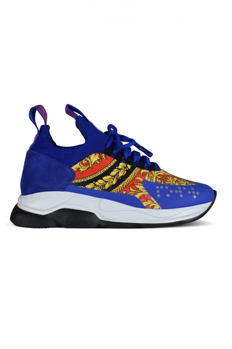 Versace Sneakers Chain Reaction Azul - Image 1