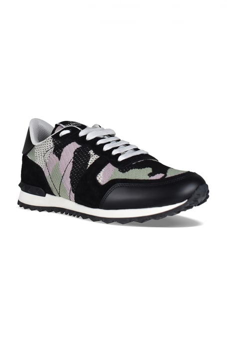 Valentino Garavani Sneakers Rockrunner Negro - Image 2