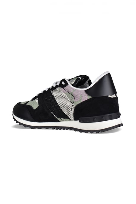 Valentino Garavani Sneakers Rockrunner Negro - Image 3