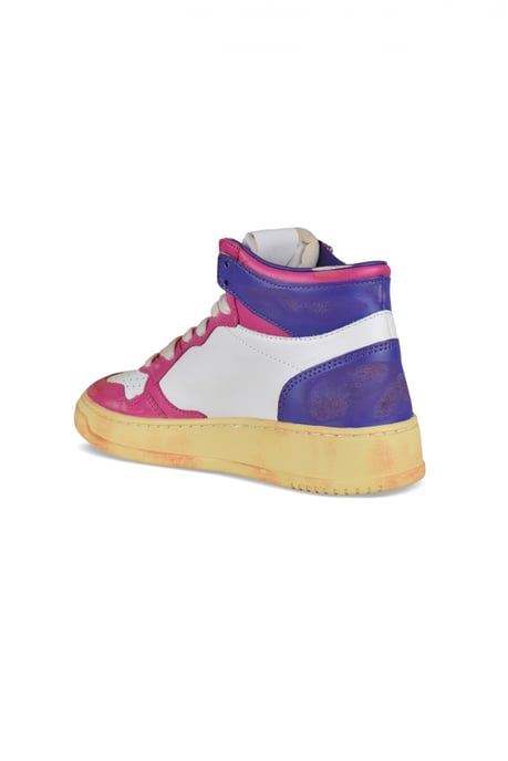 Autry Sneakers Super Vintage Mid Rosa - Image 3