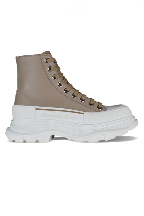 Alexander McQueen Sneakers Tread Slick Beige - Image 1