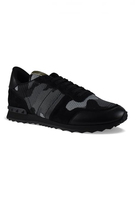 Valentino Garavani Sneakers Rockrunner Negro - Image 2