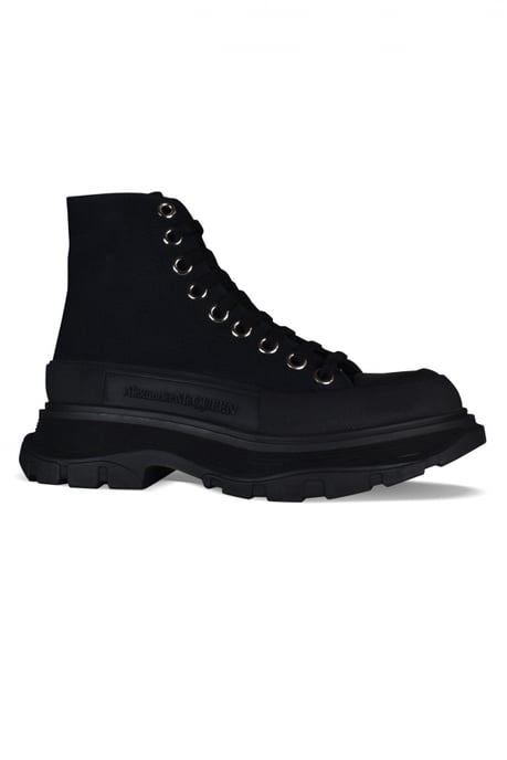 Alexander McQueen Sneakers Tread Slick Negro - Image 3