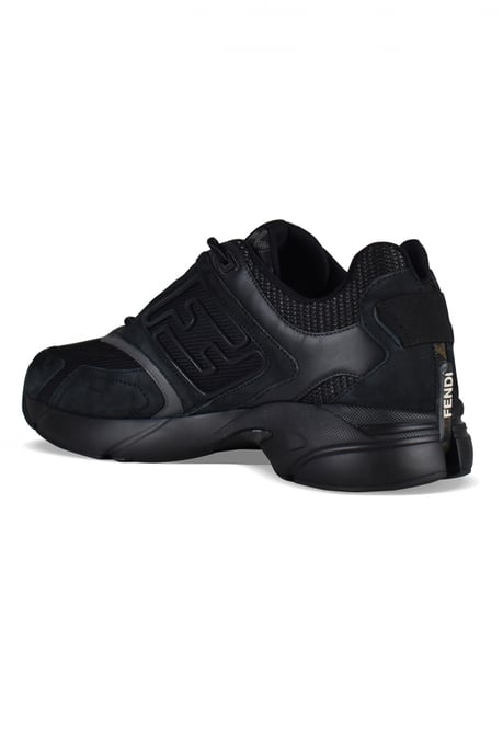 Fendi Sneakers Faster Trainer Negro - Image 3