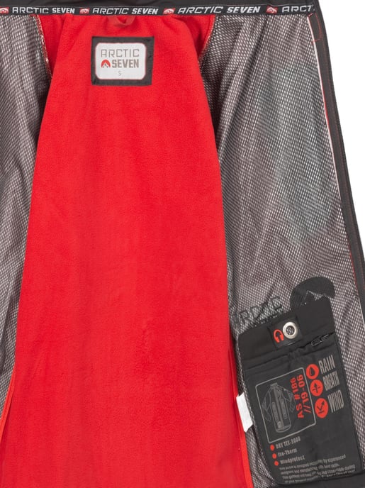 Chaqueta Softshell para Mujer Arctic Seven Rojo-Negro - Image 4