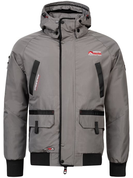 Chaqueta de invierno Arctic Seven para hombre – Gris - Image 2