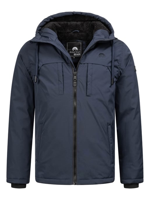Arctic Seven Chaqueta de Invierno para Hombre Marina de Guerra - Image 1